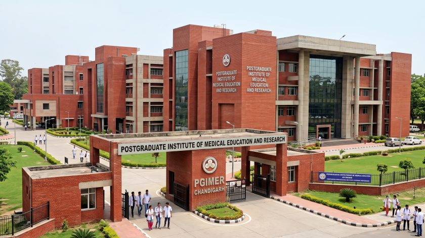 PGIMER Chandigarh campus, Chandigarh — NIRF rank 2 MBBS college in India