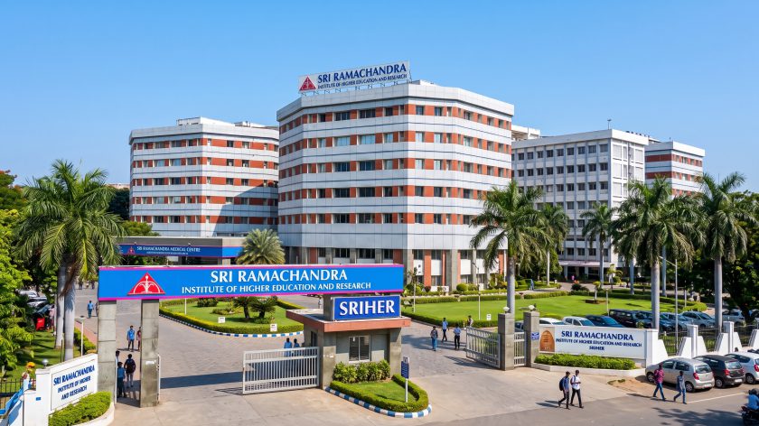 Sri Ramachandra Institute campus, Chennai — NIRF rank 18 MBBS college in India